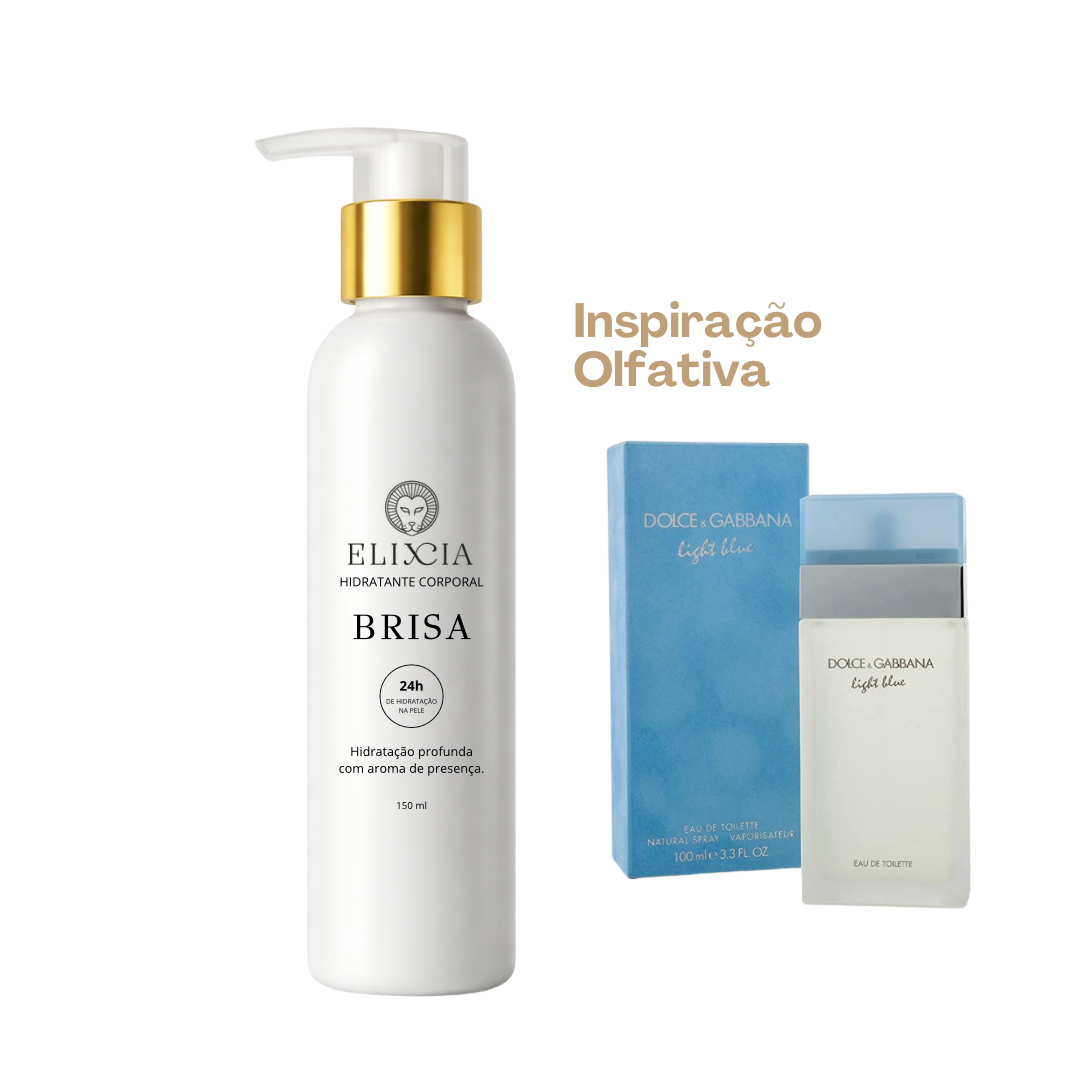 Hidratante Brisa - Inspiração Olfativa Light Blue - 150ml