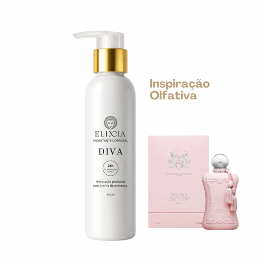 Hidratante Diva - Inspiração Olfativa Delina Exclusif - 150ml