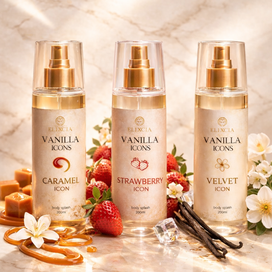 Trio Body Splash Vanilla Icons 200ml